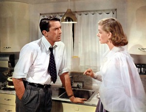 Bacall with Gregory Peck in Minnelli's 1957 comedy Designing Woman