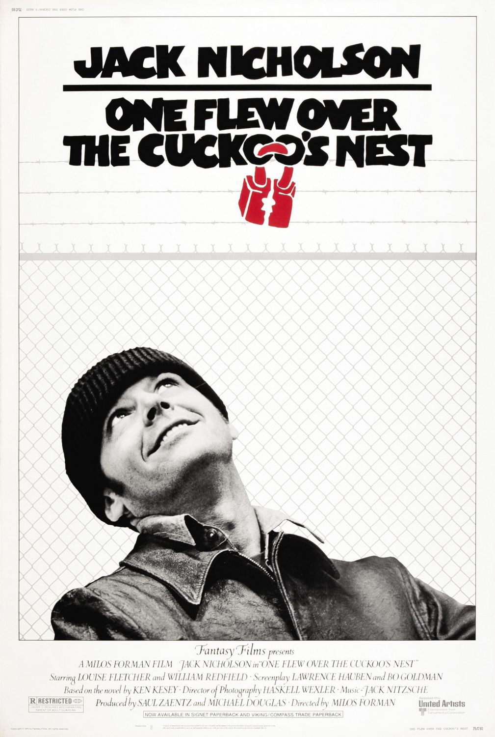 A review of the film one flew over the cuckoos nest by milos forman